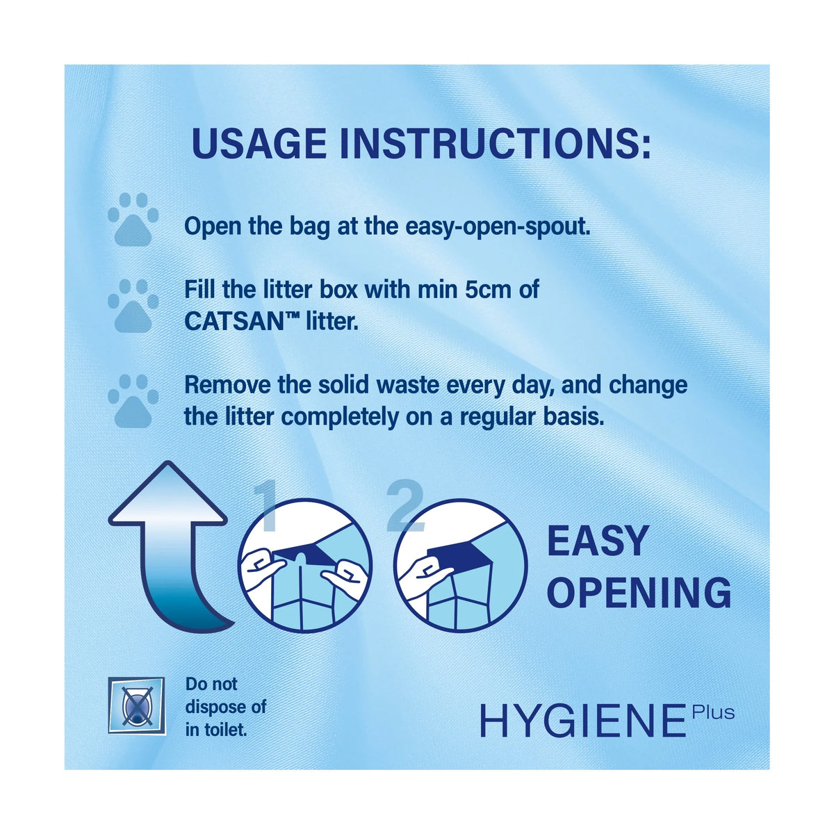 Hygiene Non-clumping Odour Control Cat by CATSAN