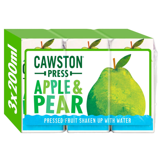 Apple & Pear 3x200ml by CAWSTON PRESS