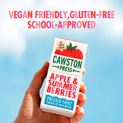 Apple & Summer Berries 3 X 200ml by CAWSTON PRESS