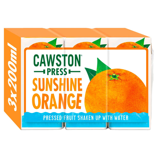 Sunshine Orange Fruit Water by CAWSTON PRESS