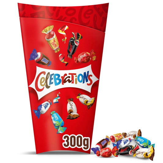 Milk Chocolate Box Chocolate Bars 300g by CELEBRATIONS