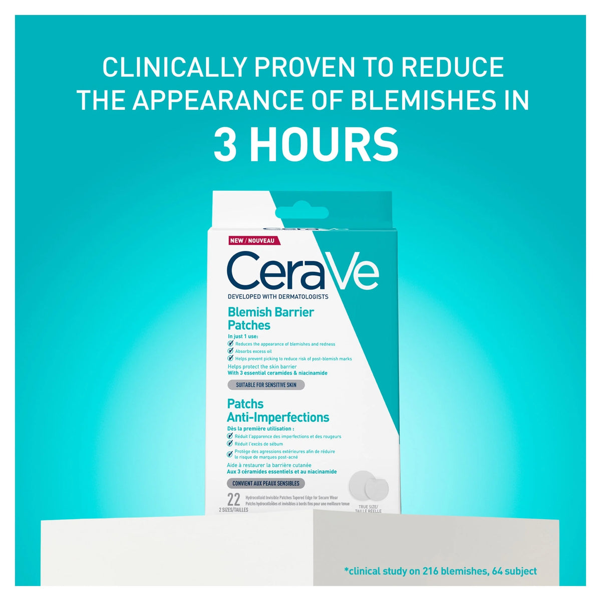 Blemish Barrier Patches 22 Pieces by CeraVe