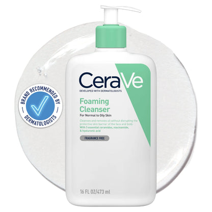 Foaming Cleanser With Niacinamide For by CeraVe