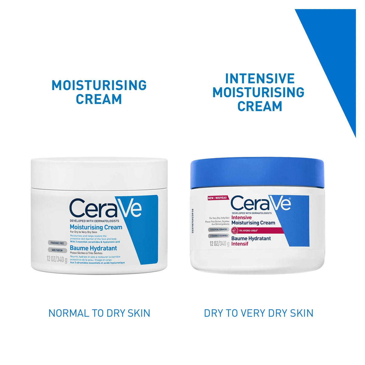 Intensive Moisturising Cream For Dry by CeraVe