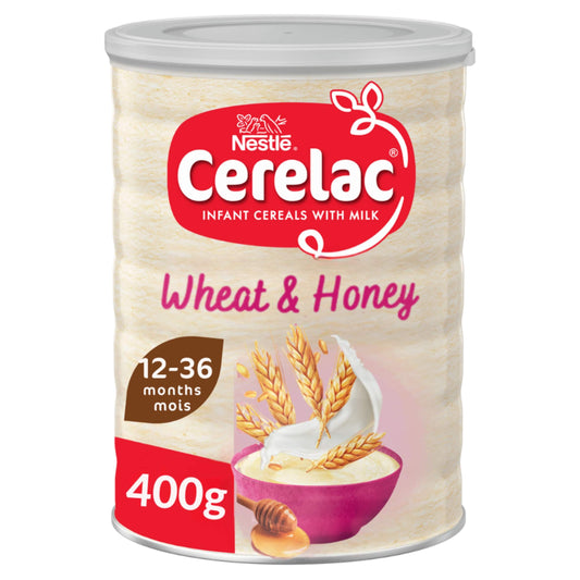 Honey & Wheat Baby Food 12mths 400g by CERELAC