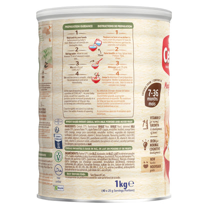 Infant Cereals With Milk Mixed Fruits by CERELAC