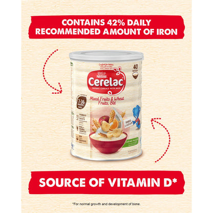Infant Cereals With Milk Mixed Fruits by CERELAC