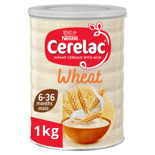 Infant Cereals With Milk Wheat 6+ Months 1kg by CERELAC