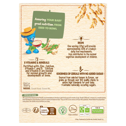 Rice 6 Mths 160g by CERELAC