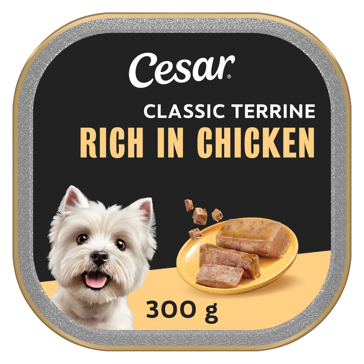 Wet Dog Food Garden Terrine With by Cesar at The British Vault