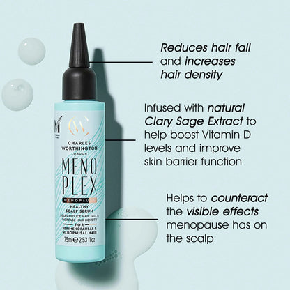 Menoplex Healthy Scalp Serum 75ml by CHARLES WORTHINGTON