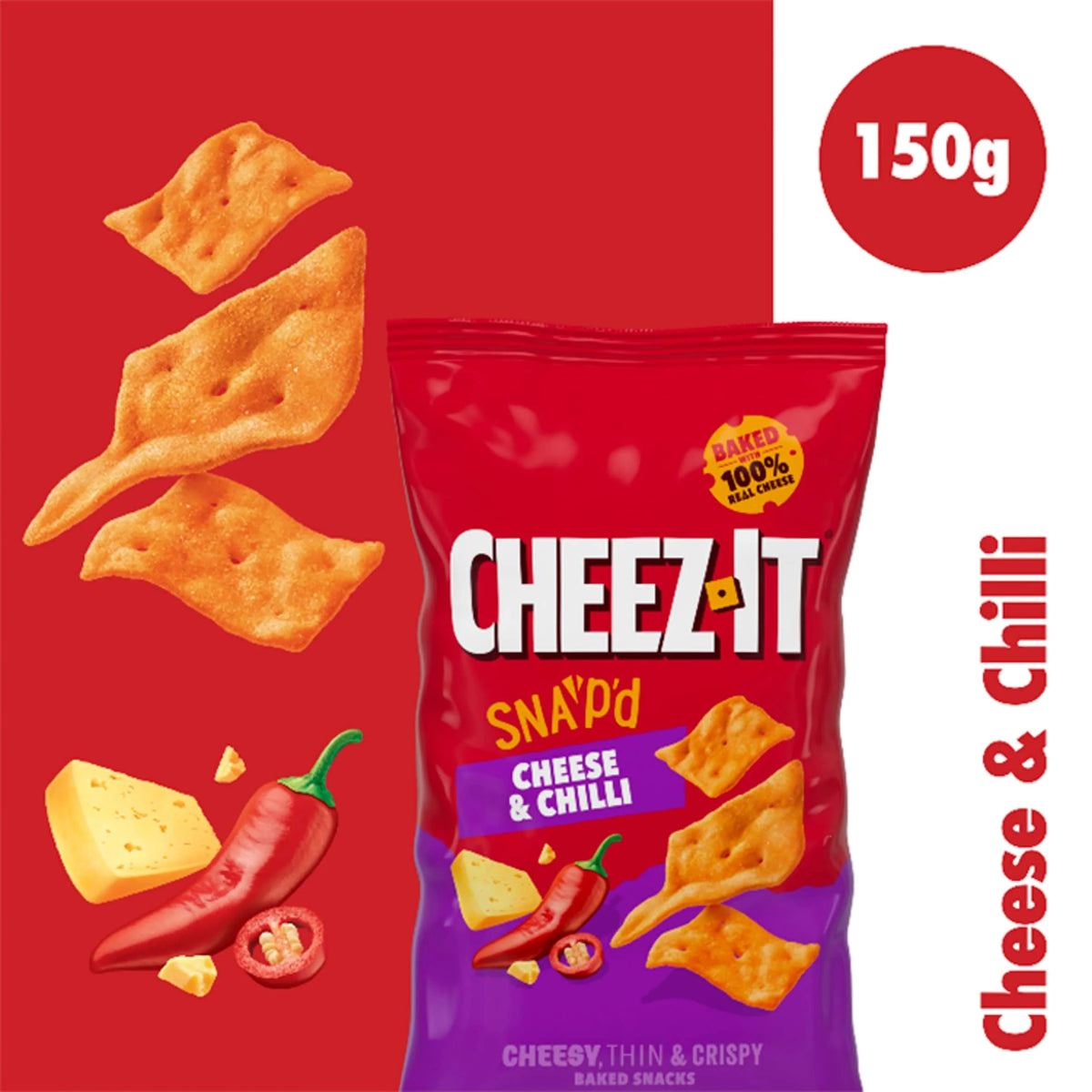Cheese & Chilli 150g by CHEEZ-IT