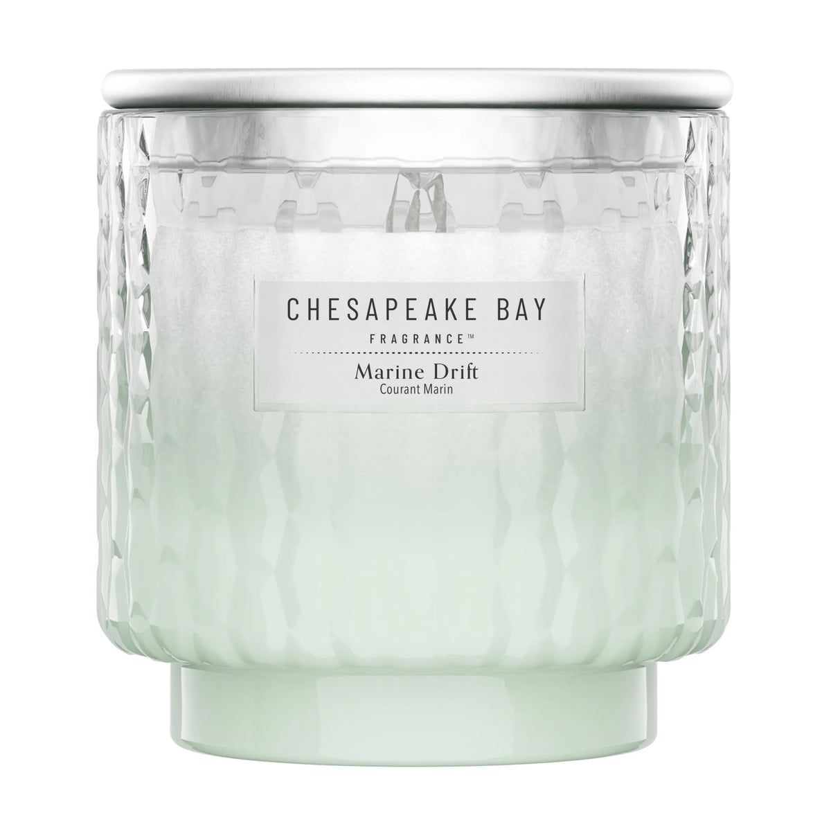 Marine Drift Large Candle 312g by CHESAPEAKE BAY at The British Vault