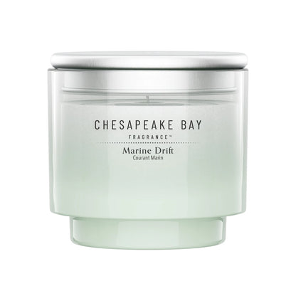 Marine Drift Small Candle 127g by CHESAPEAKE BAY at The British Vault