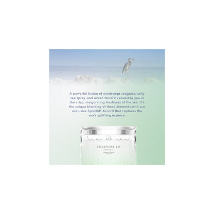 Marine Drift Small Candle 127g by CHESAPEAKE BAY at The British Vault