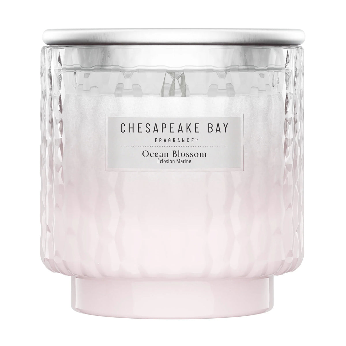 Ocean Blossom Large Candle 312g by CHESAPEAKE BAY at The British Vault