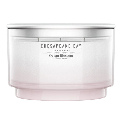 Ocean Blossom Tumbler Candle by CHESAPEAKE BAY at The British Vault