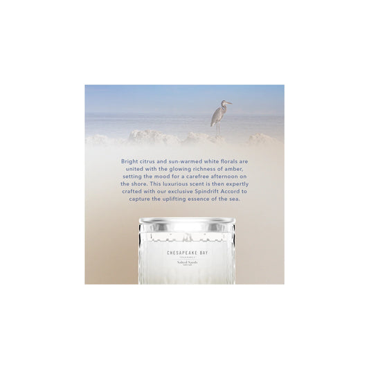 Salted Sands Small Candle 127g by CHESAPEAKE BAY at The British Vault