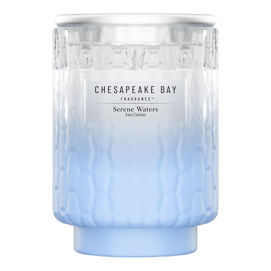 Serene Waters Medium Candle by CHESAPEAKE BAY at The British Vault