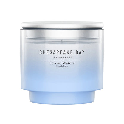 Serene Waters Small Candle 127g by CHESAPEAKE BAY at The British Vault