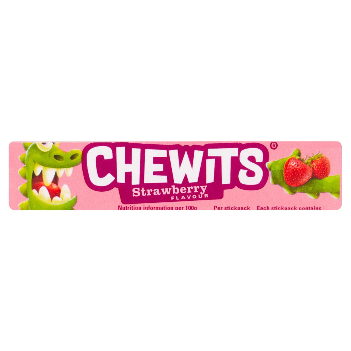 Strawberry Single 30g by CHEWITS