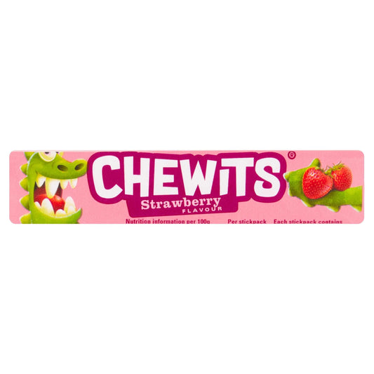 Strawberry Single 30g by CHEWITS