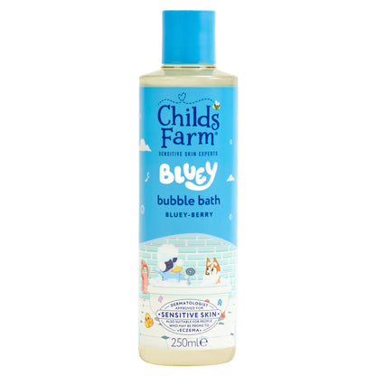 And Bluey, Bubble Bath, by CHILDS FARM
