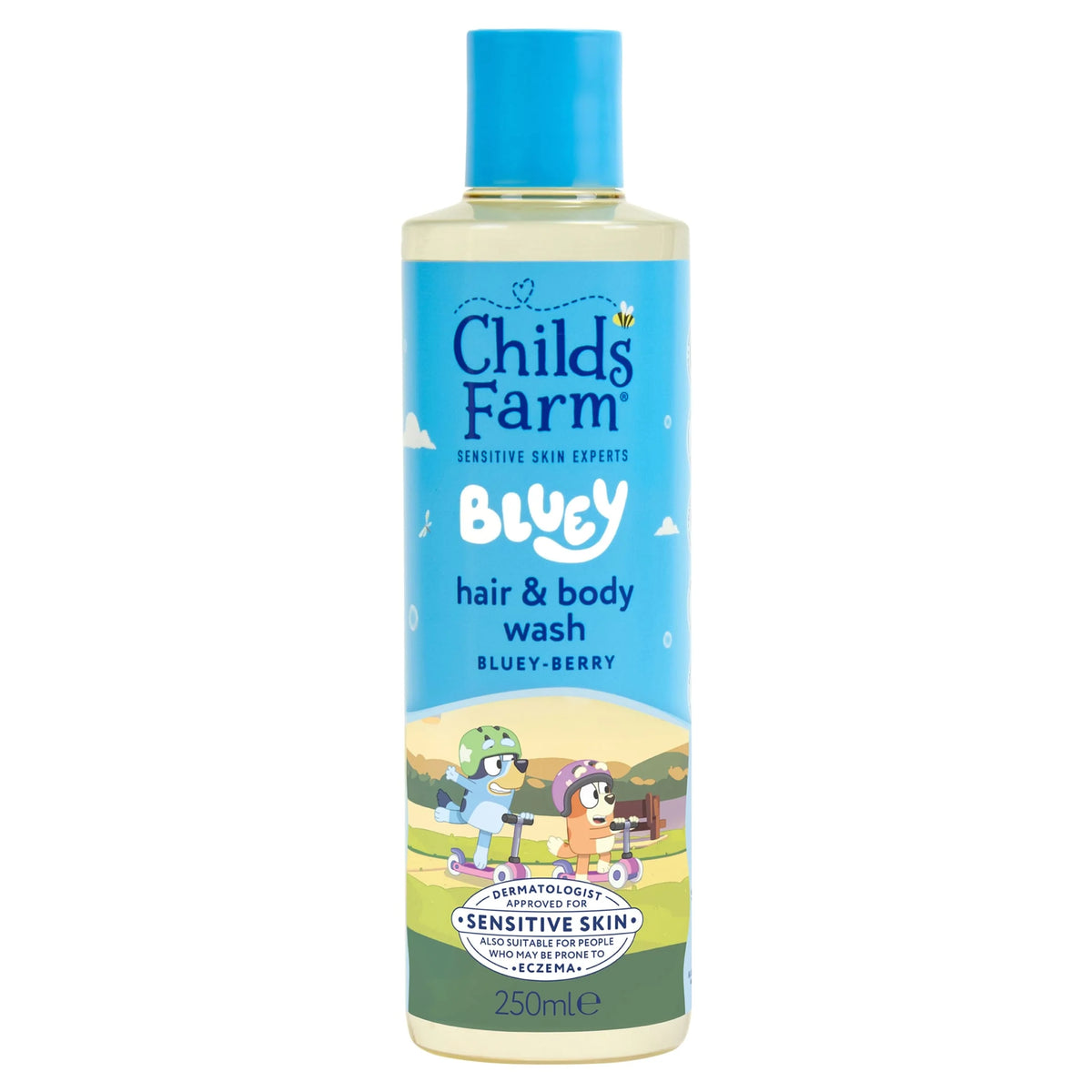 And Bluey, Hair & Body Wash, by CHILDS FARM