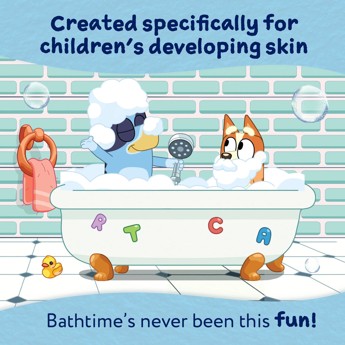 And Bluey, Hair & Body Wash, by CHILDS FARM