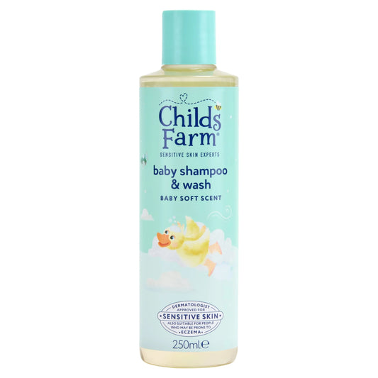 Baby Shampoo & Body Wash Baby Soft Scent 250ml by CHILDS FARM