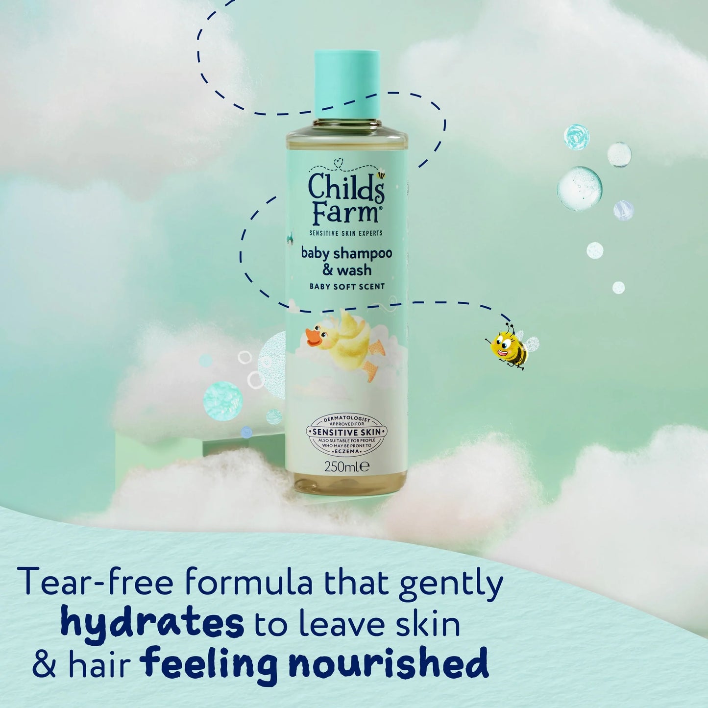 Baby Shampoo & Body Wash Baby Soft Scent 250ml by CHILDS FARM