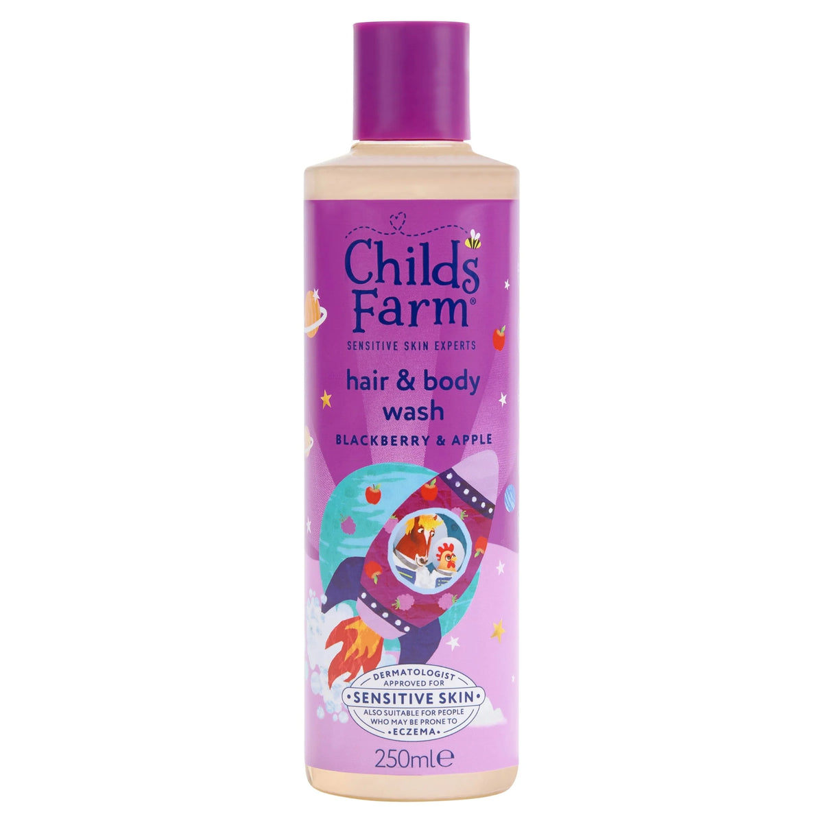 Blackberry & Apple Body Wash 250ml by CHILDS FARM