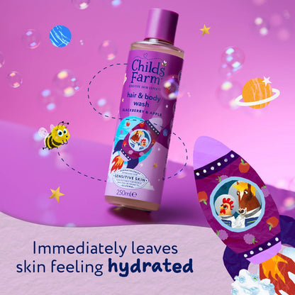 Blackberry & Apple Body Wash 250ml by CHILDS FARM