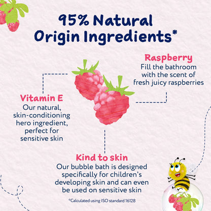 Bubble Bath - Raspberry 250ml by CHILDS FARM