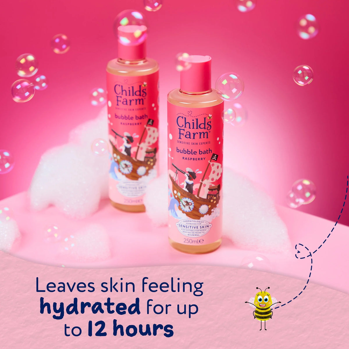 Bubble Bath - Raspberry 250ml by CHILDS FARM