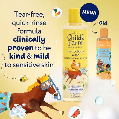 Hair & Body Wash - Watermelon & by CHILDS FARM