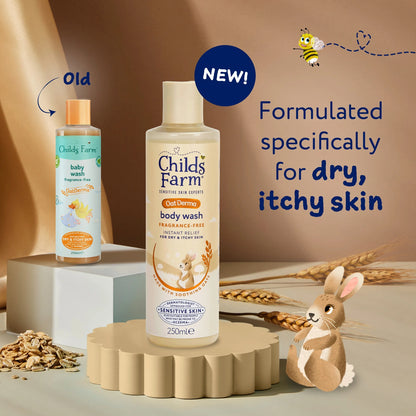Oatderma Body Wash Fragrance-free by CHILDS FARM