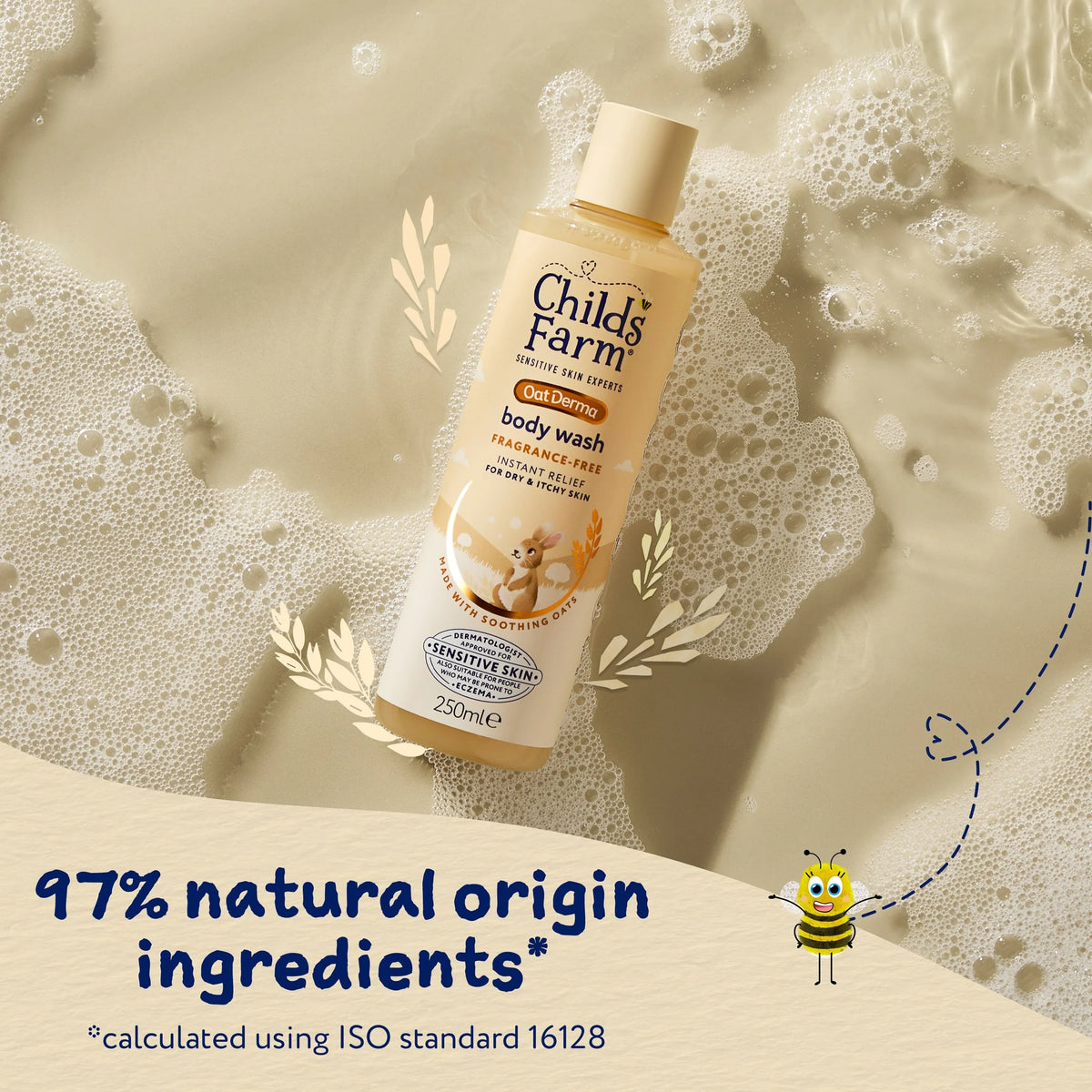 Oatderma Body Wash Fragrance-free by CHILDS FARM
