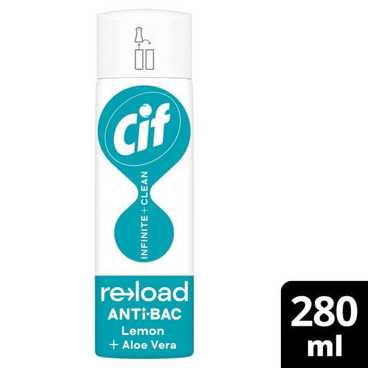 Infinite Clean Antibacterial Cleaner Refill Lemon & Aloe Vera by CIF