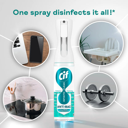 Infinite Clean Antibacterial Cleaner Refill Lemon & Aloe Vera by CIF
