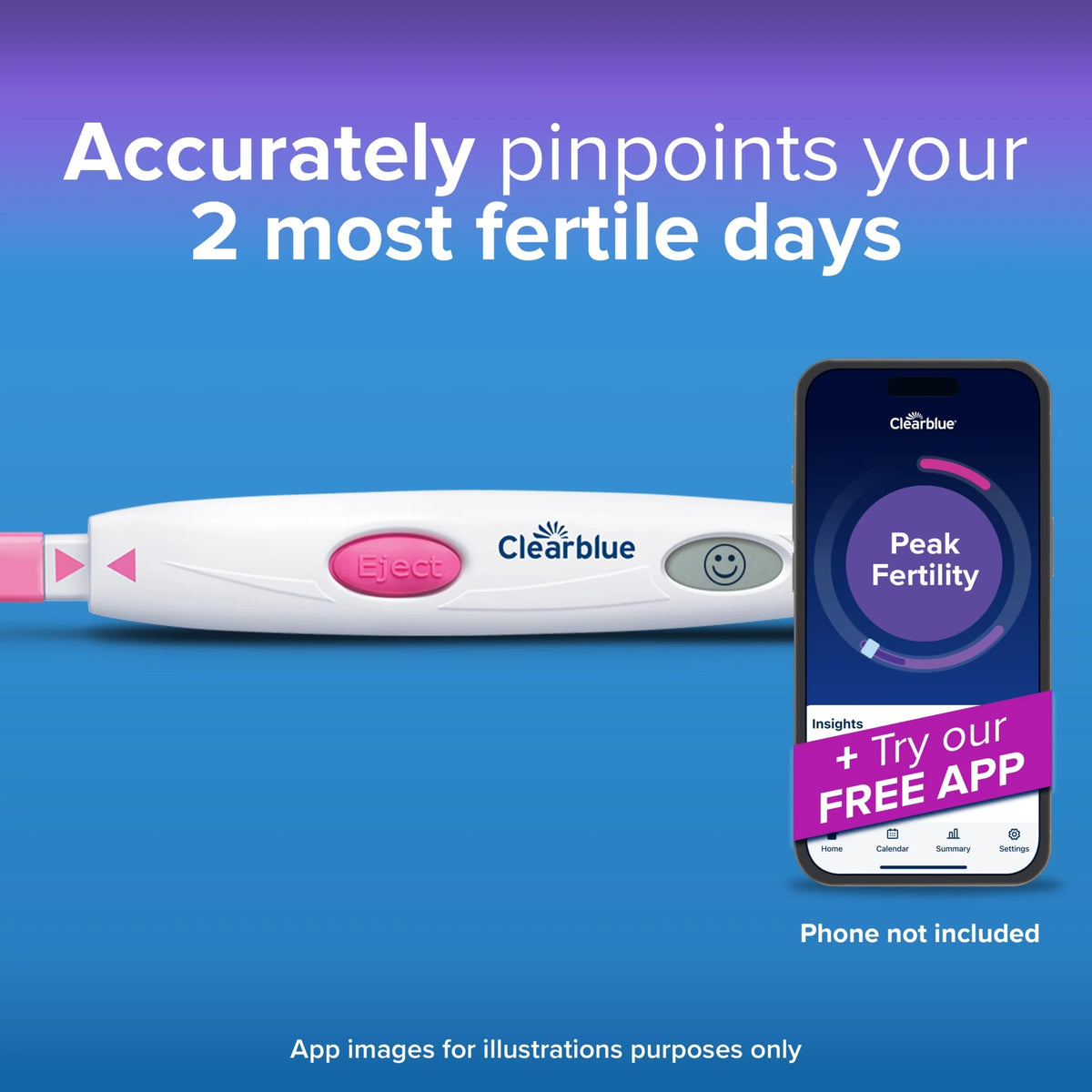 Digital Ovulation Test Kit 10 Tests by CLEARBLUE