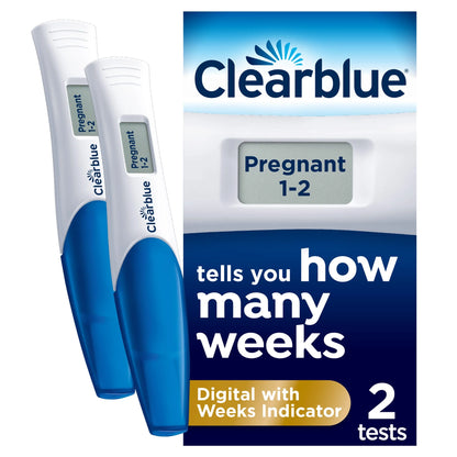 Digital Pregnancy Test With Weeks 2 by CLEARBLUE