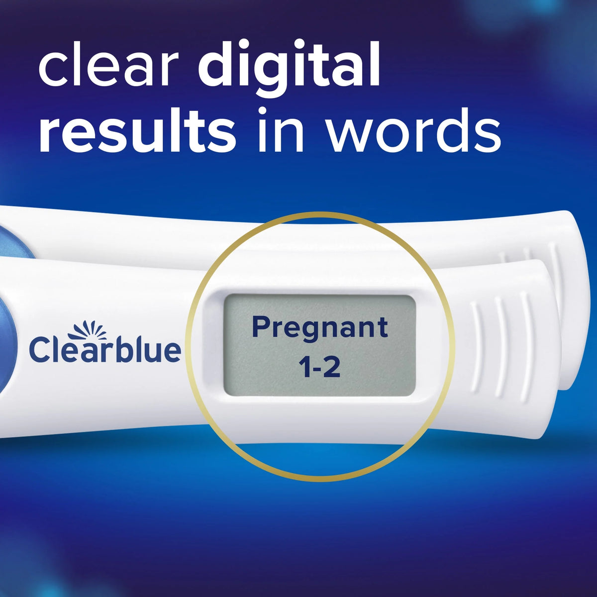 Digital Pregnancy Test With Weeks 2 by CLEARBLUE