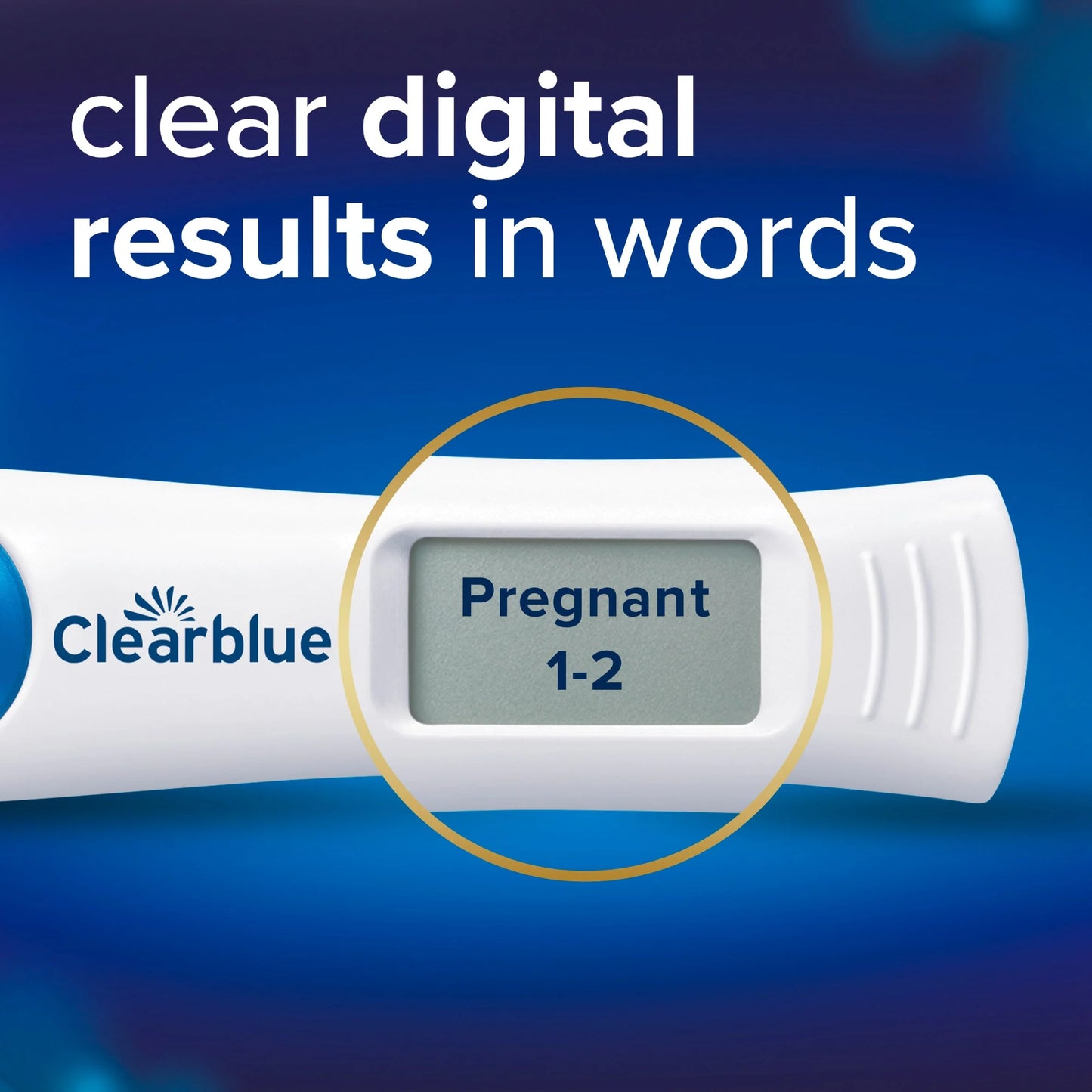 Digital Pregnancy Test With Weeks by CLEARBLUE