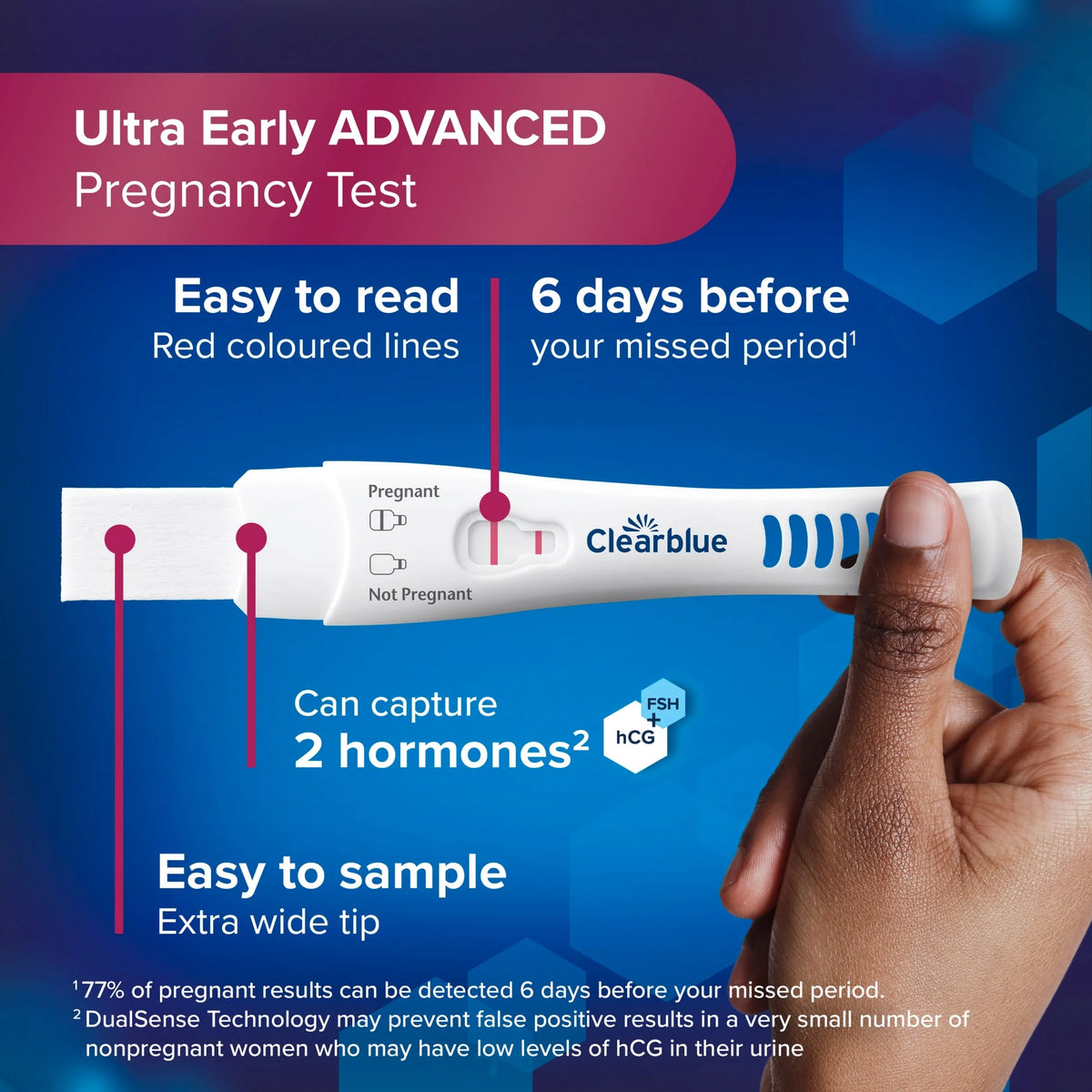 Early Advanced Pregnancy Test 10 by CLEARBLUE