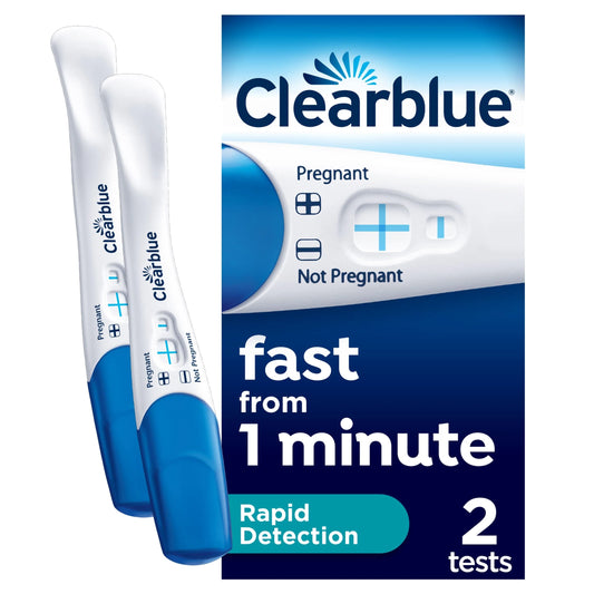Rapid Detection Pregnancy Test 2 Pack by CLEARBLUE