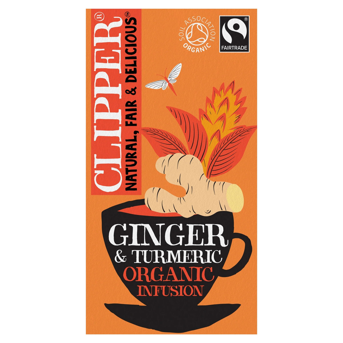 Clipper Restore Organic Ginger & Turmeric Tea by CLIPPER TEAS