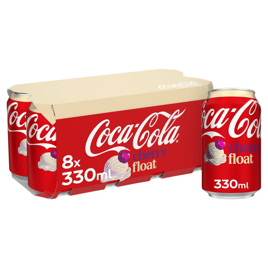 Cherry Float 8x330ml by Coca-Cola