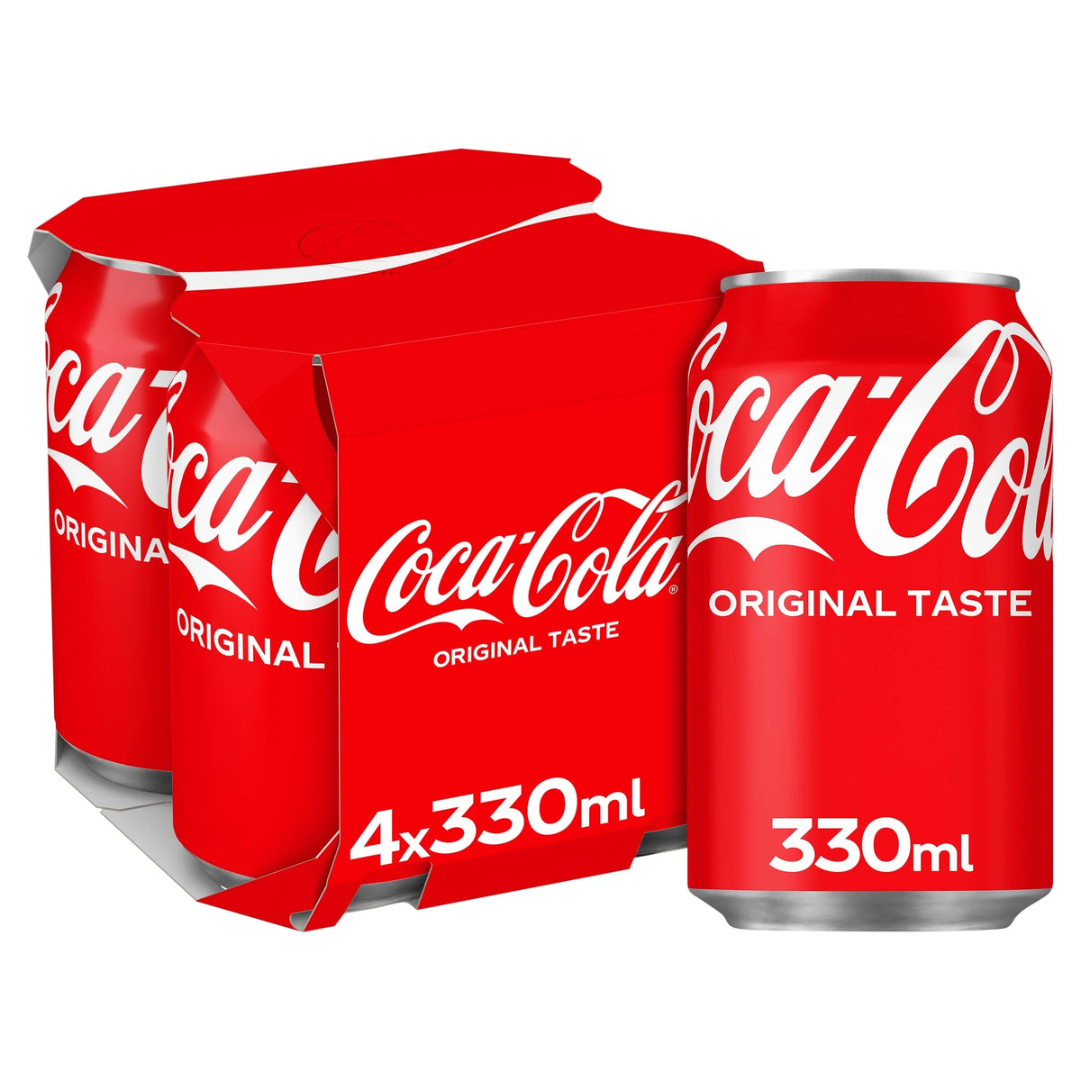 Original Taste 4 X 330ml by Coca-Cola