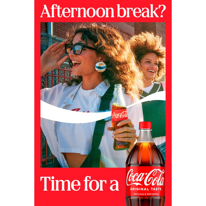 Original Taste Soft Drink Bottle by Coca-Cola